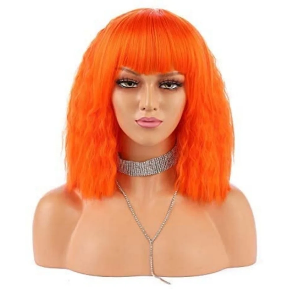 Blooming Hair 💖💖  beautiful fun high quality synthetic bang wig